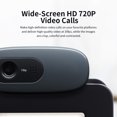 thumbnail image 4 of Logitech C270i HD 720p 30fps 5MP WebCam, 4 of 8