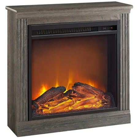 Ameriwood Home Bruxton Electric Fireplace, Multiple (Best Wood Fireplace For Heating)