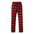 thumbnail image 1 of Pantalones de pijama/saco de dormir cómodos de franela 100 % algodón para hombre con bolsillos, 1 of 5