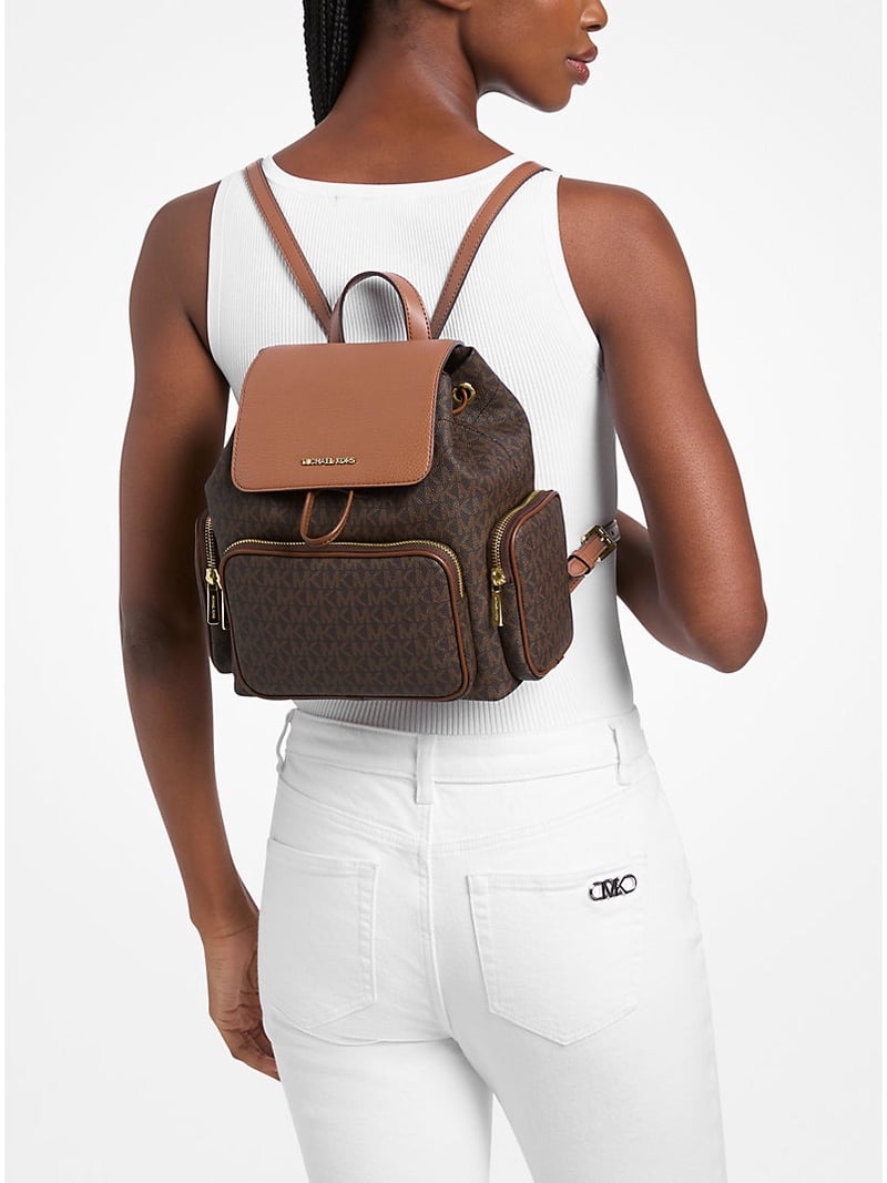 Michael Kors Women's Merritt Small Signature Logo Cargo Backpack