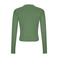 thumbnail image 6 of ATENAR Womens Tops,Tops for Women,Soft,Stretch Fabric,Warm,Comfort Fit,Army Green,XXL(US:12), 6 of 7