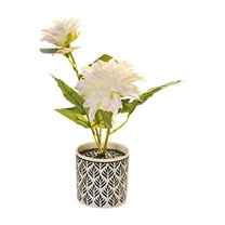 Small Synthetic Potted Plants Artificial Indoor House Plants for Home Decor Mini Faux Greenery for Desk Shelf Desktop Tabletop Bathroom Kitchen Office Workstation Decoration