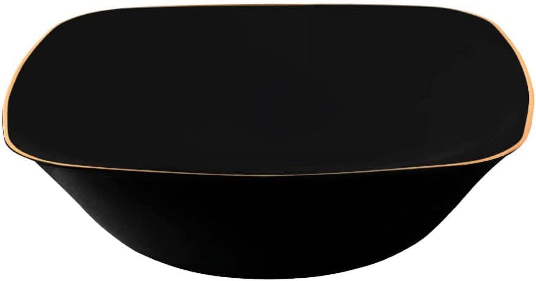 16oz Plastic Navy Blue Soup Bowl Edge Collection – EcoQuality Store