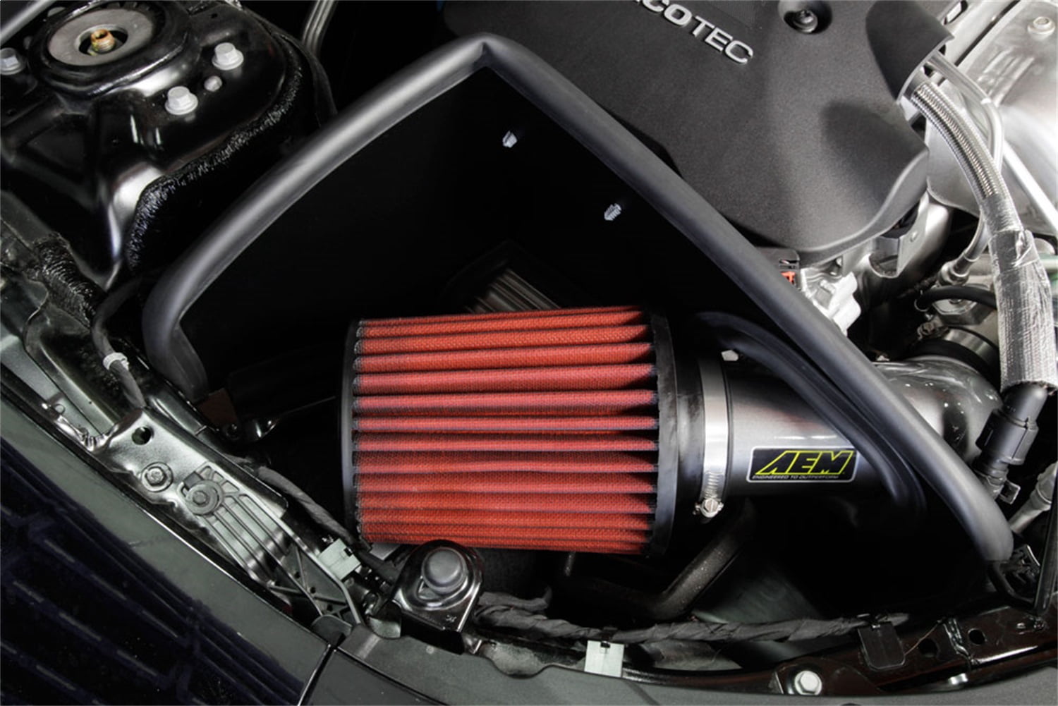 AEM Cold Air Intake System: Easy Installation, Engineered to Maximize Airflow, Boost Horsepower & Torque, AEM-21-803C