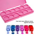 thumbnail image 3 of Color Mixing Palette, 24 Grid Nail Art Palette, Portable Lightweight For Professional Salons Personal Use, 3 of 8