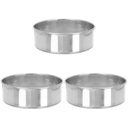 

3 PCS Mesh Strainer Sand & Beach Toys Stainless Steel Sieve Sifter The Tools Big Dig