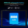 thumbnail image 4 of 10.1 Inch Tablet, 100-240V Support FM GPS IPS Screen 6GB 128GB Tablet PC  for Photograph Green US Plug, 4 of 7