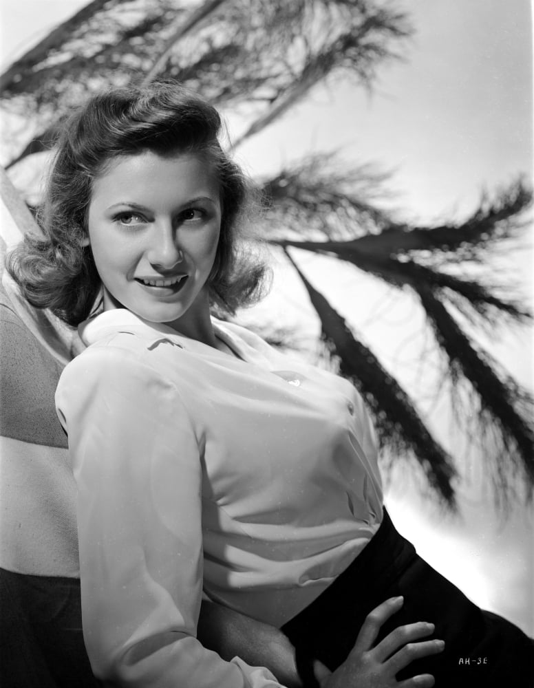 Annelle Hayes on a Long Sleeve Leaning Portrait Photo Print (8 x 10