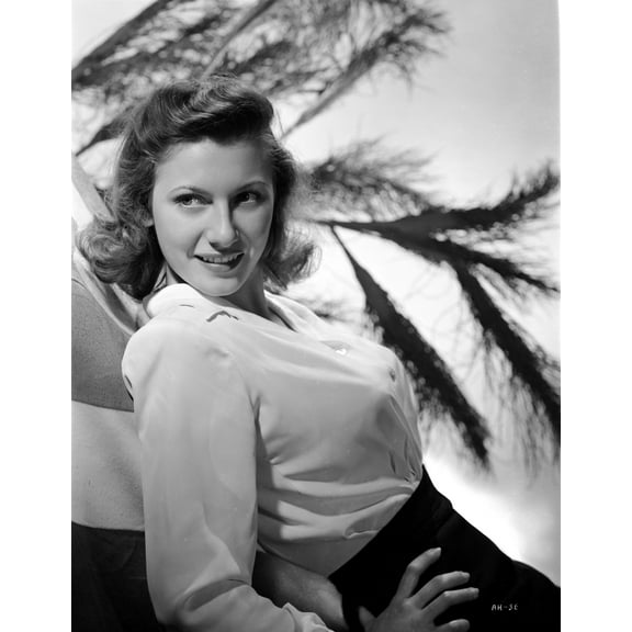 Annelle Hayes on a Long Sleeve Leaning Portrait Photo Print (24 x 30)