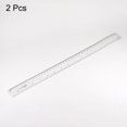 thumbnail image 3 of Unique Bargains Flexible Ruler 16 Inch 0.1mm Scale PET Plastic Covered Film Straight Ruler, 2 Pieces, 3 of 6