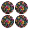thumbnail image 7 of Vzayyk 4Pack Wooden Coasters With Cork Base Heat-Resistant Drink For Home Office Restaurant Plumeria, 7 of 7
