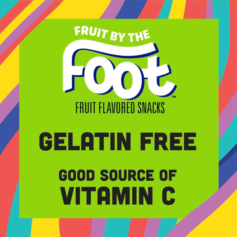 Fruit by the Foot Gluten Free Fruit Flavored Snacks Variety Pack 12 ct / 0.75 oz - 5 Pack