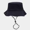 thumbnail image 4 of Prolriy Sun Hats for Women, Womens Outdoor Sun Hat Solid Color Cool Casual Elegant Sun Hat Hats for Men Navy, 4 of 6