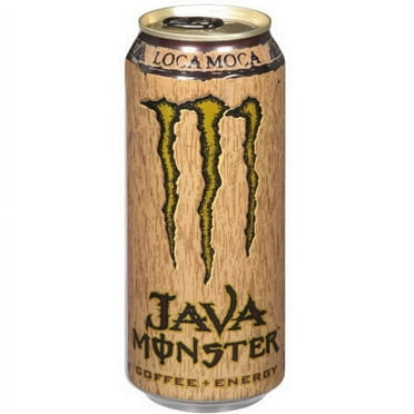 Java Monster Loca Moca, Coffee   Energy Drink, 1 count 15 Fl Oz-Pack Of 2
