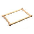 thumbnail image 3 of 15.7in. x 22in  Needlepoint Embroidery Tapestry Scroll Frame Made of Organic Beech, Wooden Cross Stitch Frame, Needlepoint Holder, Stitching Frame, 3 of 5