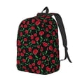 thumbnail image 2 of Yiaed Cherry Print Backpack, Premium Laptop Backpack, Travel Backpack for Women, Lightweight Backpacks, Comfortable Back Pack-Small, 2 of 5