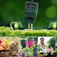 thumbnail image 4 of Boreal Craft Heldig Soil Tester Soil /Light/pH Meter Gardening Farm Test Kit Tool Digital Probe Sunlight Tester Water Hydrometer For Indoor Outdoor Poles for Home with Base T Post Clips for Fencing, 4 of 7