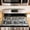 No266, variant on Stove Top Cover for Electric Stove, 20x28 Inch Polyester Glass Cooktop Protector with Coffee Drink & Cup Motif, for Kitchen Decor & Daily Use