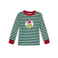 thumbnail image 2 of Grinch Toddler Long Sleeve Sleep Top and Sleep Pants, 2-Piece, Sizes 12M-5T, 2 of 3