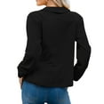 thumbnail image 3 of Women Plus Size Long Sleeve Blazer Jacket Open Front Cardigan Coats Business Casual Suit Jacket, 3 of 6