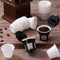 thumbnail image 6 of Disposable Paper Coffee Filters, Paper Filters for Keurig Single Brewer Reusable Cups, K-cup Coffee Pods, Fits All Brands Reusable K Cups, 6 of 6