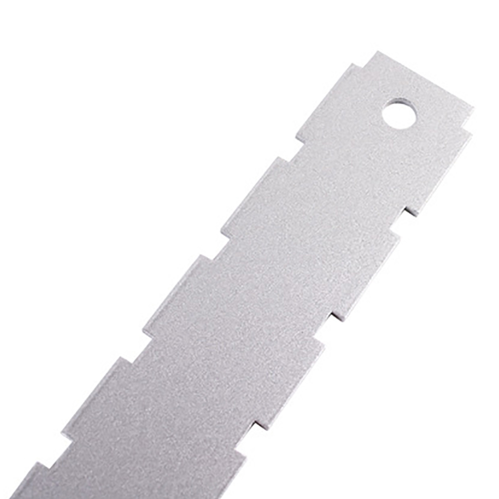 UDIYO Electric Guitar Fretboard Frets Neck Notched Straight Edge Ruler