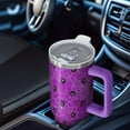 thumbnail image 6 of Spider Web Halloween Pattern Tumbler with Handle and Lid,40oz Double Wall Vacuum Insulated Tumbler,Cups Gift for Women and Men, 6 of 7