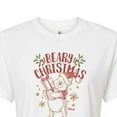 thumbnail image 3 of Disney Winnie The Pooh - Pooh Wishes A Beary Christmas - Juniors Cropped Cotton Blend T-Shirt, 3 of 5