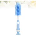 thumbnail image 2 of Limpiador de botellas MACHAO Cepillo de silicona azul, 2 of 4