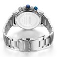 thumbnail image 2 of Reloj de cuarzo deportivo con correa de acero y cronometraje multifuncional para hombre, entrega de una sola pieza, 2 of 6