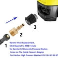 thumbnail image 7 of M22 Adapter High Pressure Washer Gun Hose Pipe Quick Connector Convert Tool E0V6, 7 of 7