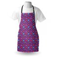 thumbnail image 4 of Hearts Apron, Colorful Big Hearts Covered with Little Ones Romantic Valentines Day Print, Unisex Kitchen Bib with Adjustable Neck for Cooking Gardening, Adult Size, Multicolor, by Ambesonne, 4 of 4