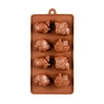 thumbnail image 1 of Vehicle Shape Chocolate Mold Reusable Washable Reusable Non-stick Replacement Household Kitchen Ice-cream Mould Molding Tool Accessories, 1 of 9