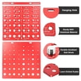 thumbnail image 4 of 28 Sizes Thread Nut & Bolt Gauge Aluminum Alloy Metric Imperial Identification, 4 of 9