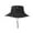 Black, variant on Fgnfyis Wide Brim Sun Hat for Outdoor Travel with UPF Lightweight Foldable Boonie Cap for Beach Black L