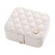 thumbnail image 2 of Joyero portátil y resistente, mini joyero, accesorio de viaje para mujer Blanco, 2 of 9