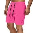 thumbnail image 1 of Pantalones Cortos Atléticos Versátiles de Cinco Minutos para Secar Pantalones Cortos de Playa de Color Sólido, Cordón de Cintura Elástica para Deportes, 1 of 1
