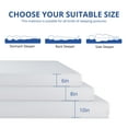 thumbnail image 6 of Arctus 8" Twin Mattress, Gel Memory Foam Twin Size Mattress in a Box, Medium Firm, 6 of 17