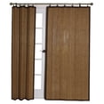 thumbnail image 3 of Versailles' Bamboo Wood Ring Top Curtain Panel Set 40in x 84in, 3 of 3