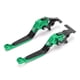 thumbnail image 3 of Palancas de embrague de freno de motocicleta de 2 piezas Reemplazo de aleación de aluminio CNC ajustable para FORZA 250/300/350 2018-2021Verde, 3 of 5