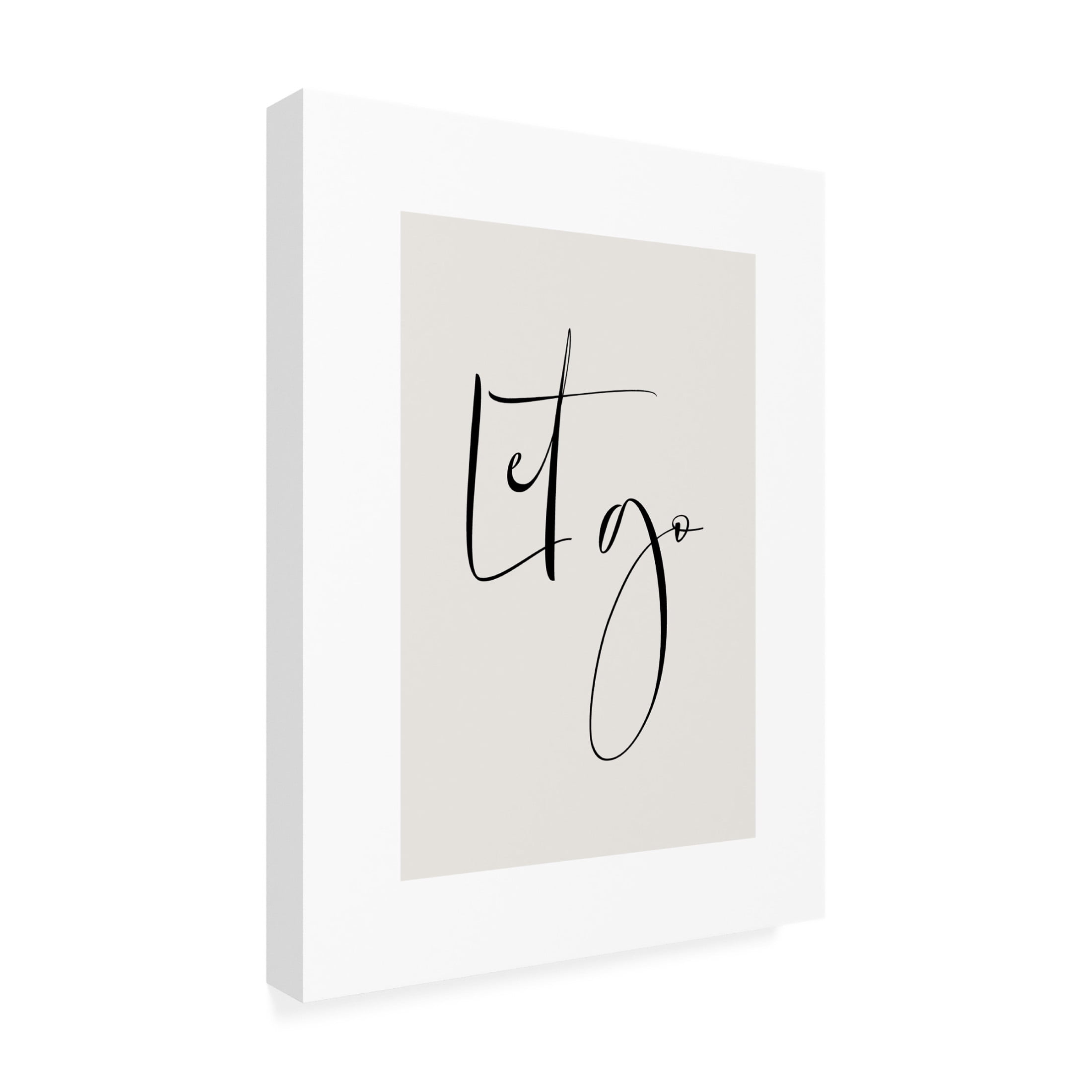 Trademark Fine Art Beth Cai Let Go Canvas Wall Art