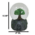 thumbnail image 2 of Wicca Triple Goddess Mother Maiden Crone Tree of Life Glitter Water Globe Decor, 2 of 9
