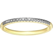 Forever Facets Diamond Accent Band Ring