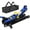 Black+Blue#2, variant on Car Jack 2 Ton Low Profile Floor Jack, Heav yDuty Steel Racing Floor Jack with Single Piston QuickLift Pump, Floor Jack Lifting Range 3.3"-15.2",Floor Jack