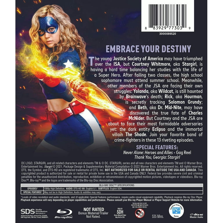Stargirl: The Complete Second Season (DC) (Blu-ray Digital Copy
