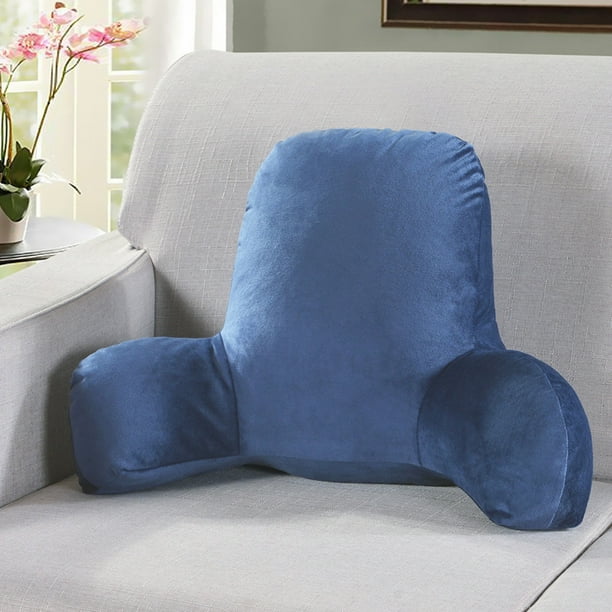 cut plush bed rest pillow