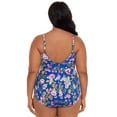 thumbnail image 5 of Time and Tru Women's and Plus V Wire One Piece Swimsuit, Sizes XS-3X, 5 of 10
