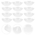 thumbnail image 2 of Monyance plate bowl 50 Clear Plastic Mini Dessert Plates for Parties and Appetizers(3.15X2.76X0.67Inches), 2 of 11