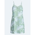 thumbnail image 5 of Joyspun Women’s Dreamy Soft Collection Lace Front Knit Chemise, Sizes XS to 3X, 5 of 5