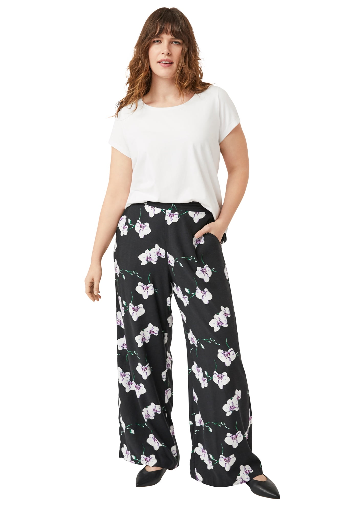plus size soft pants